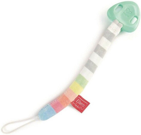 Hape - Pacifier Chain - Rainbow