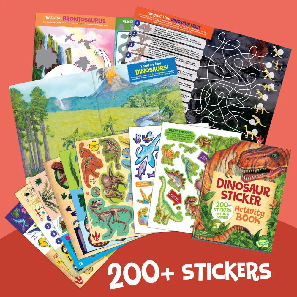 Activity Sticker Book - Dinosaurs
