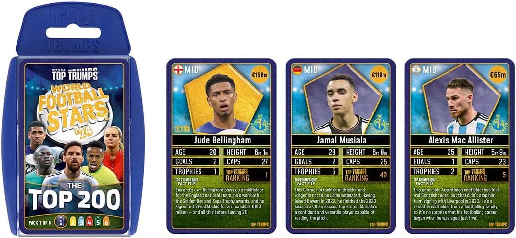 Top Trumps Football Stars Starter Kit