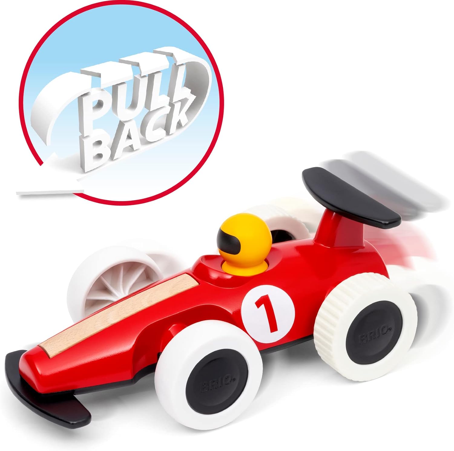 BRIO Large Pull Back Race Car