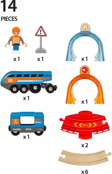 BRIO World Train Set Smart Tech Sound