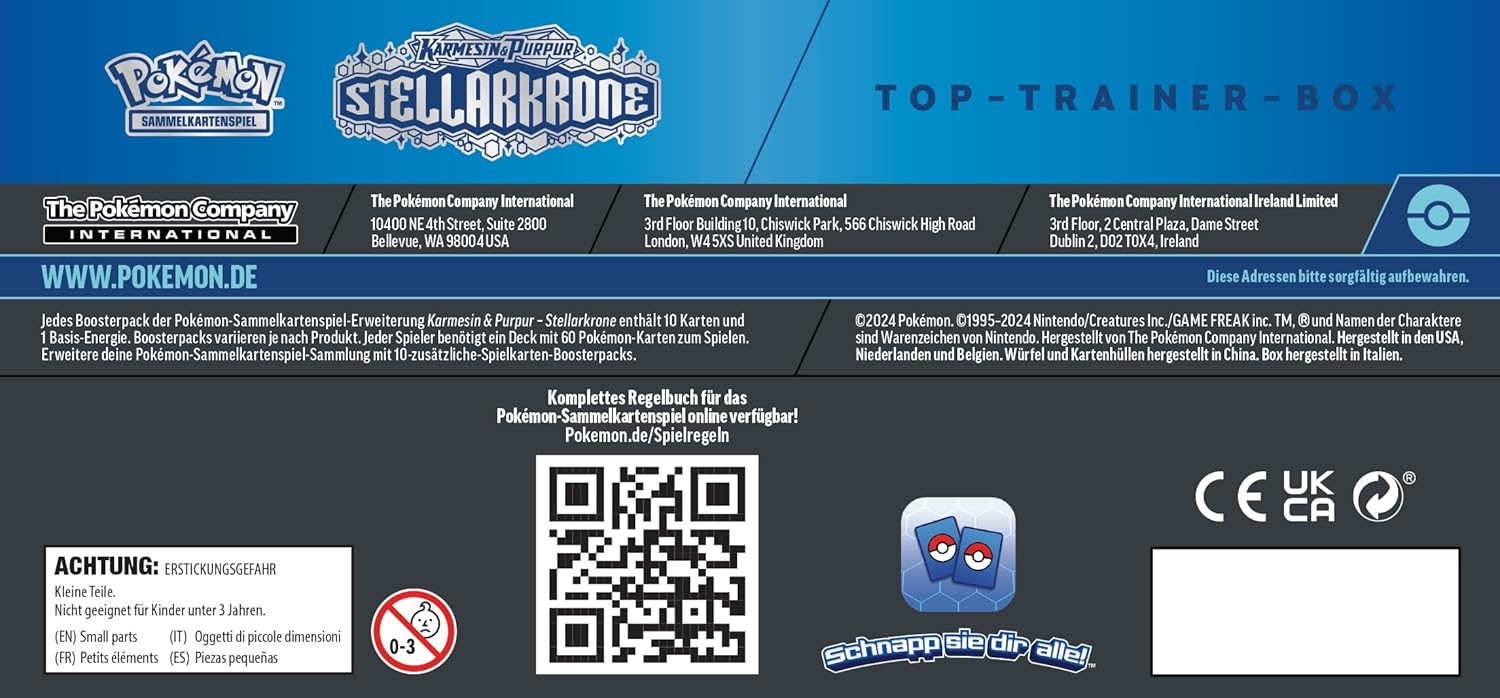 Pokemon Scarlet & Violet Stellar Crown Elite Trainer Box