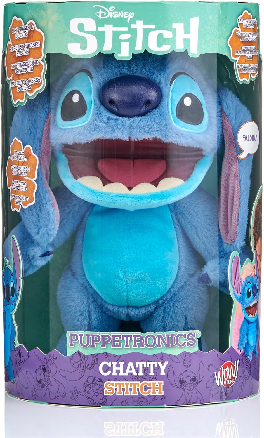 Disney Stitch Puppetronics Chatty Stitch