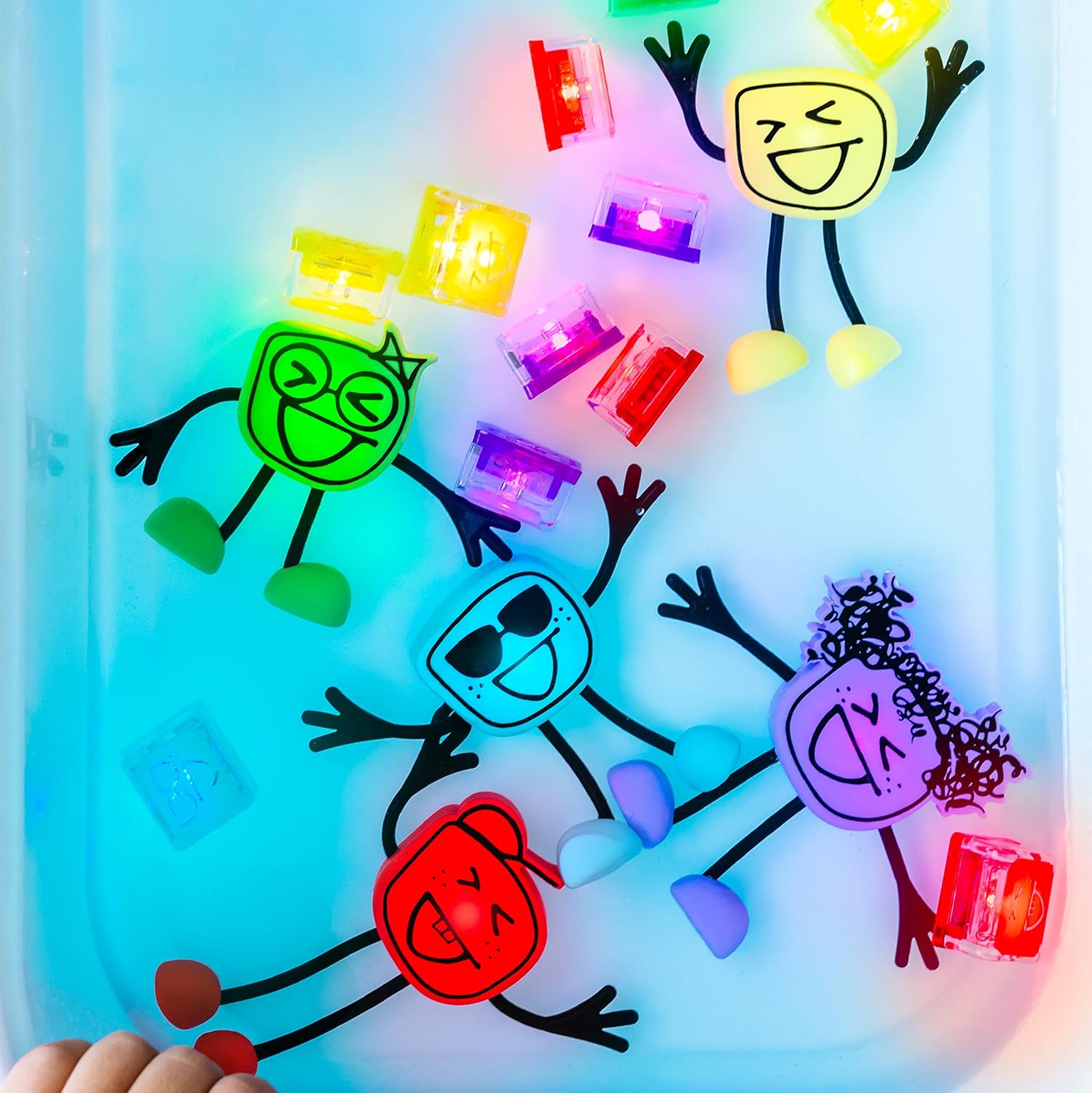 Glo Pals Sammy Light Up Cubes (4 Pieces)