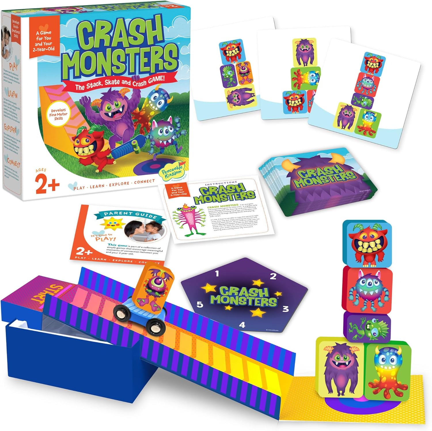 Peaceable Kingdom Crash Monsters