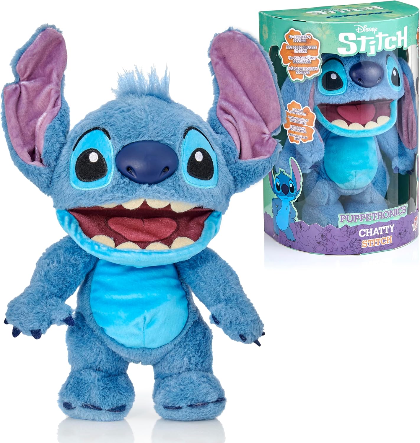 Disney Stitch Puppetronics Chatty Stitch