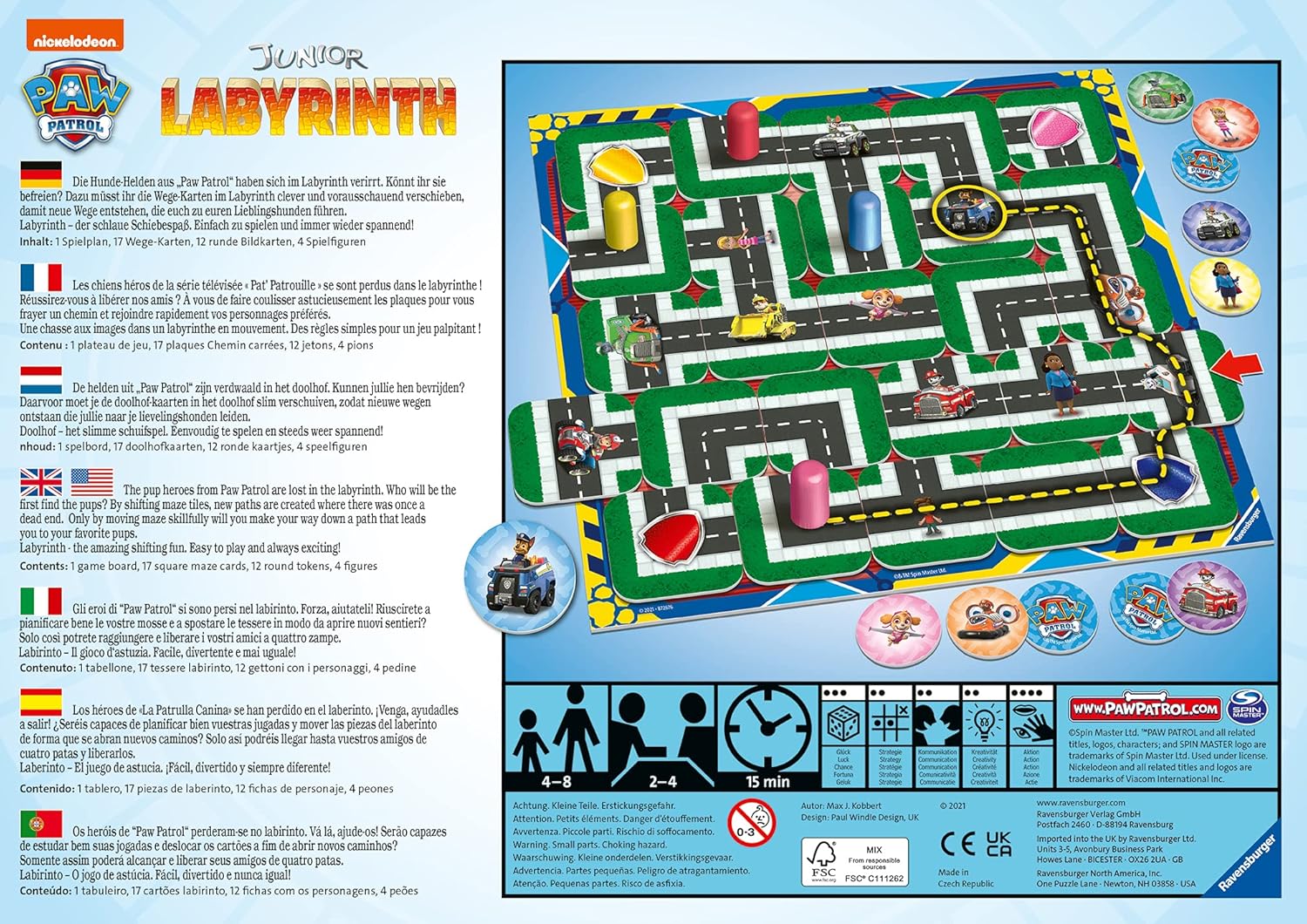 Paw Patrol Junior Labyrinth