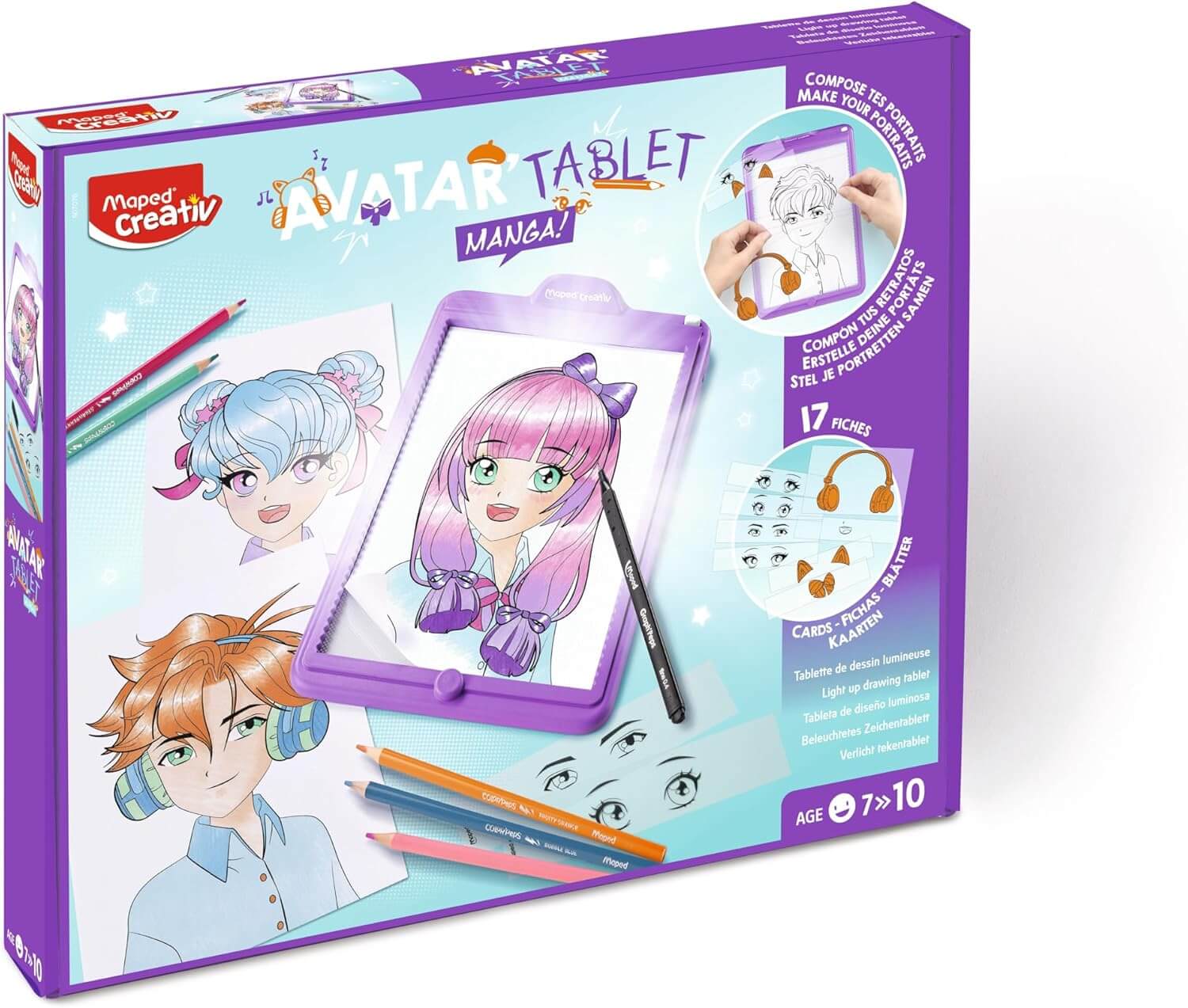 Maped Creativ Avatar Tablet Manga
