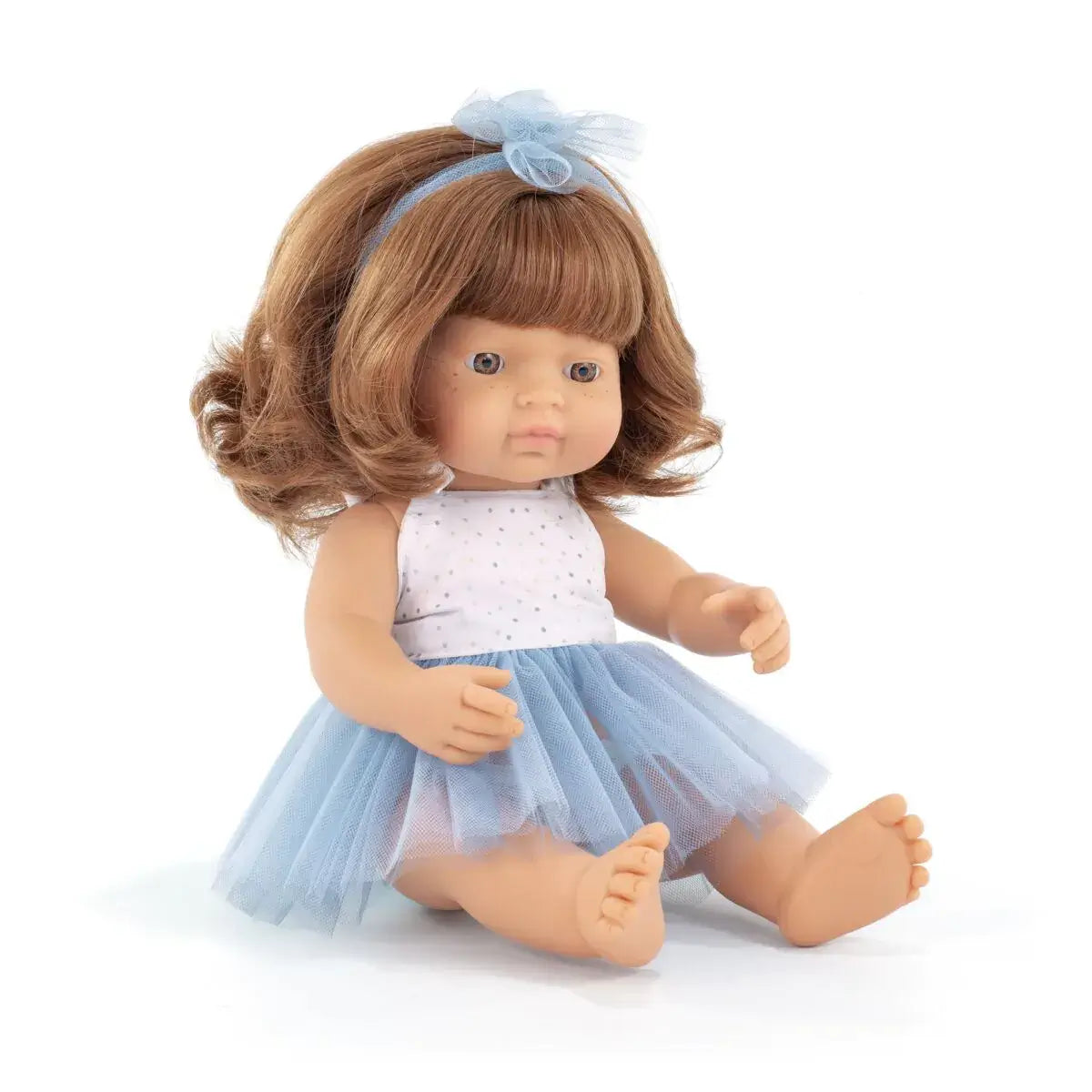 Miniland Baby Doll Redhead Girl 38 cm Anatomically correct