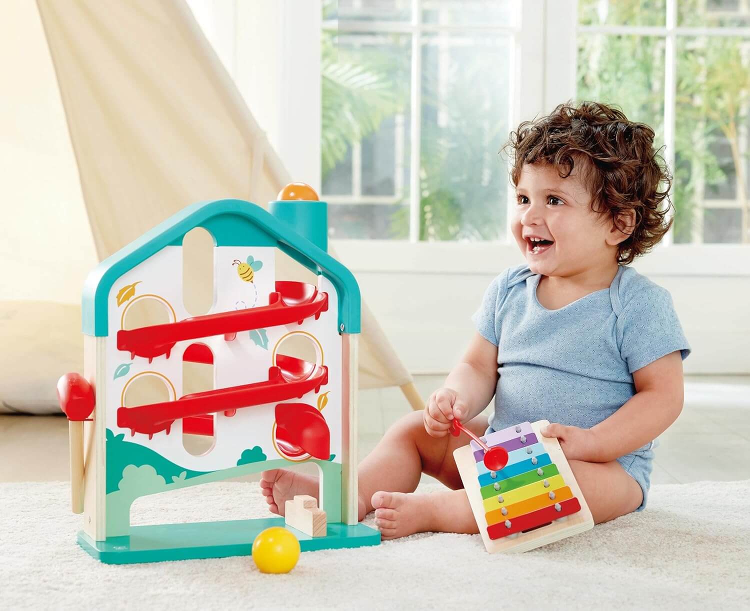 Hape Melody Mansion Ball Run