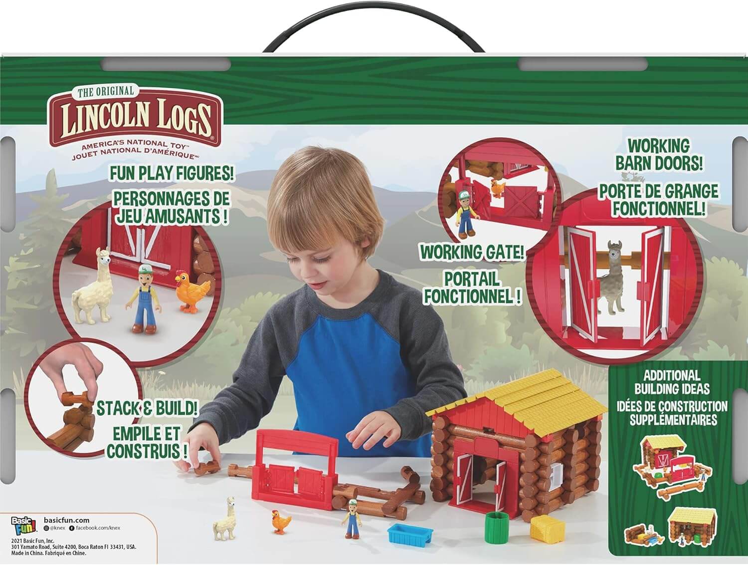 Lincoln Logs Fun on the Farm Building Set