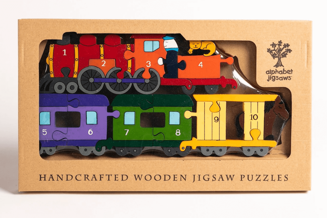 Number Train Jigsaw Puzzle