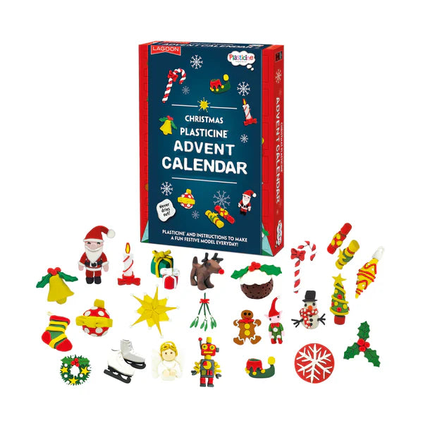 Plasticine Christmas Advent Calendar