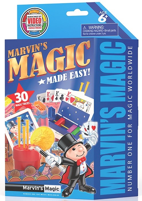 Marvin's Magic 30 Magic Tricks - Set 1 Blue