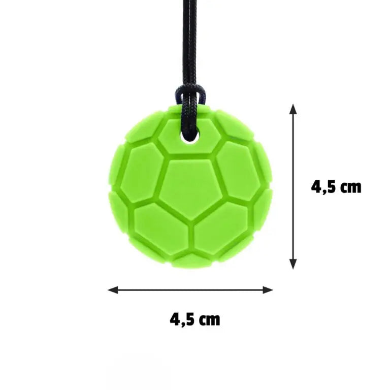 ARK’s Soccer Ball Chew Necklace