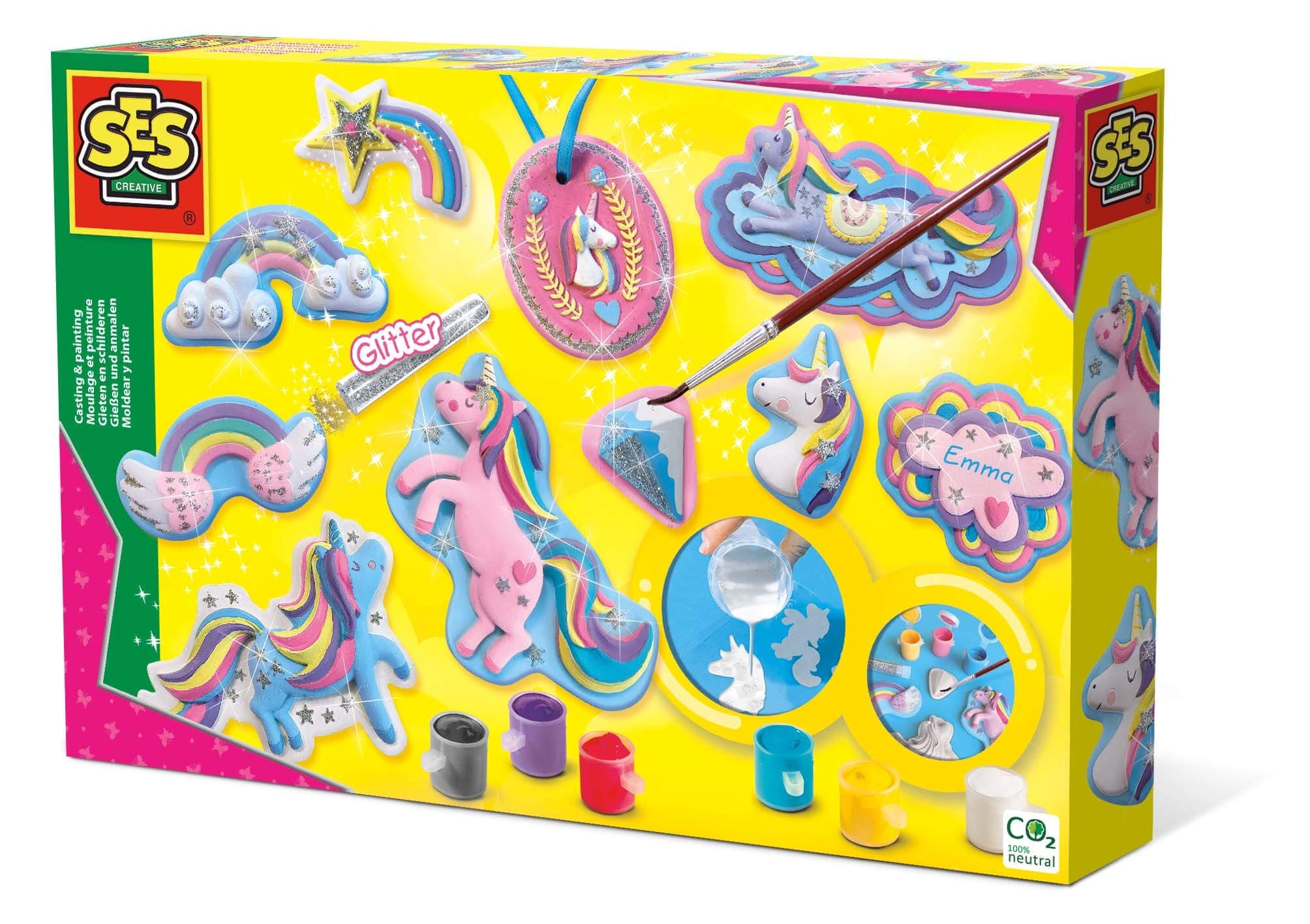 Casting and painting Set Unicorns