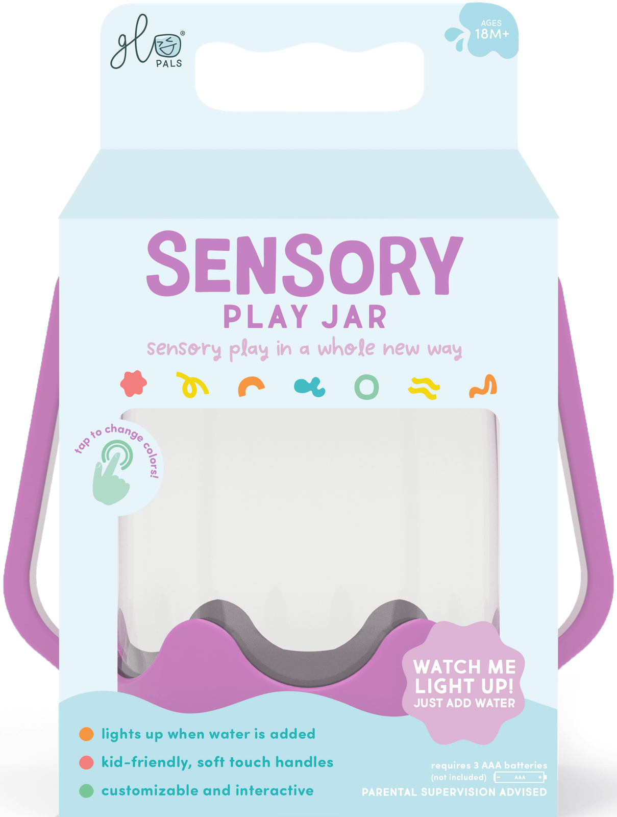Sensory Play Jar- Bubblegum