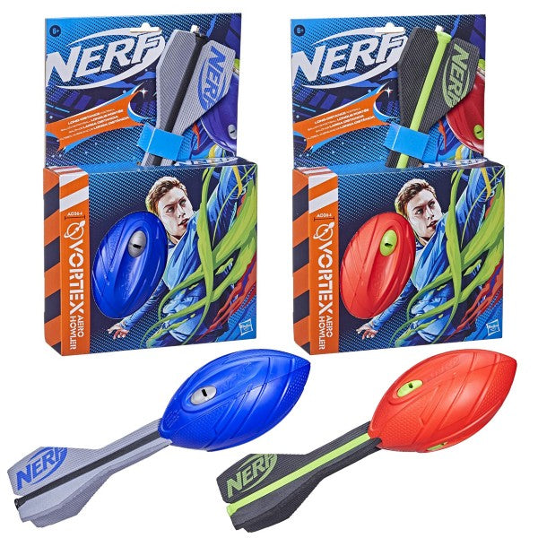Nerf Vortex Aero Howler Foam Ball: Blue