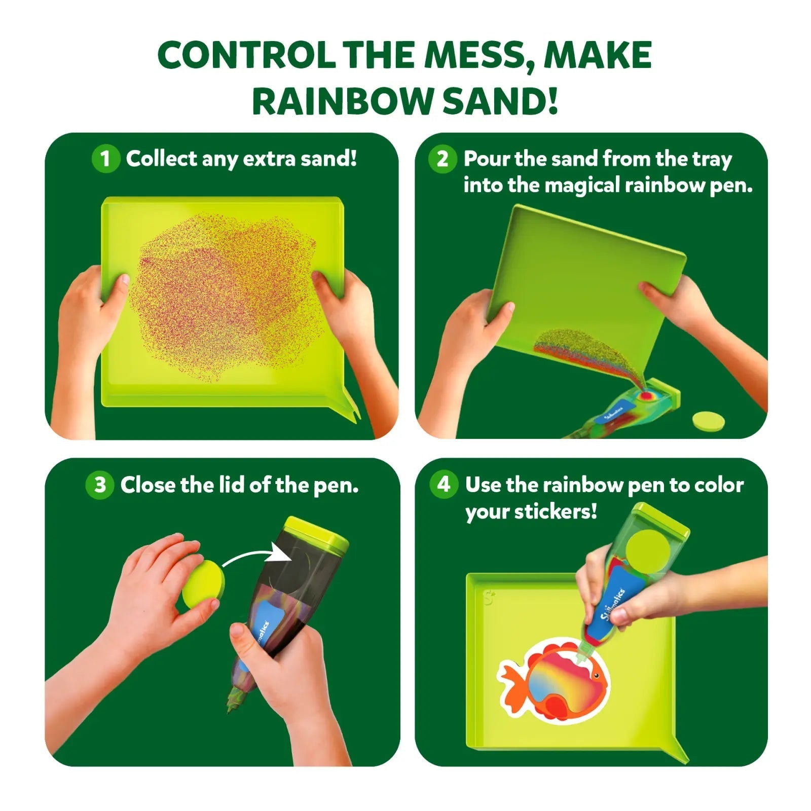 Sand-Tastic Art Amazing Animals