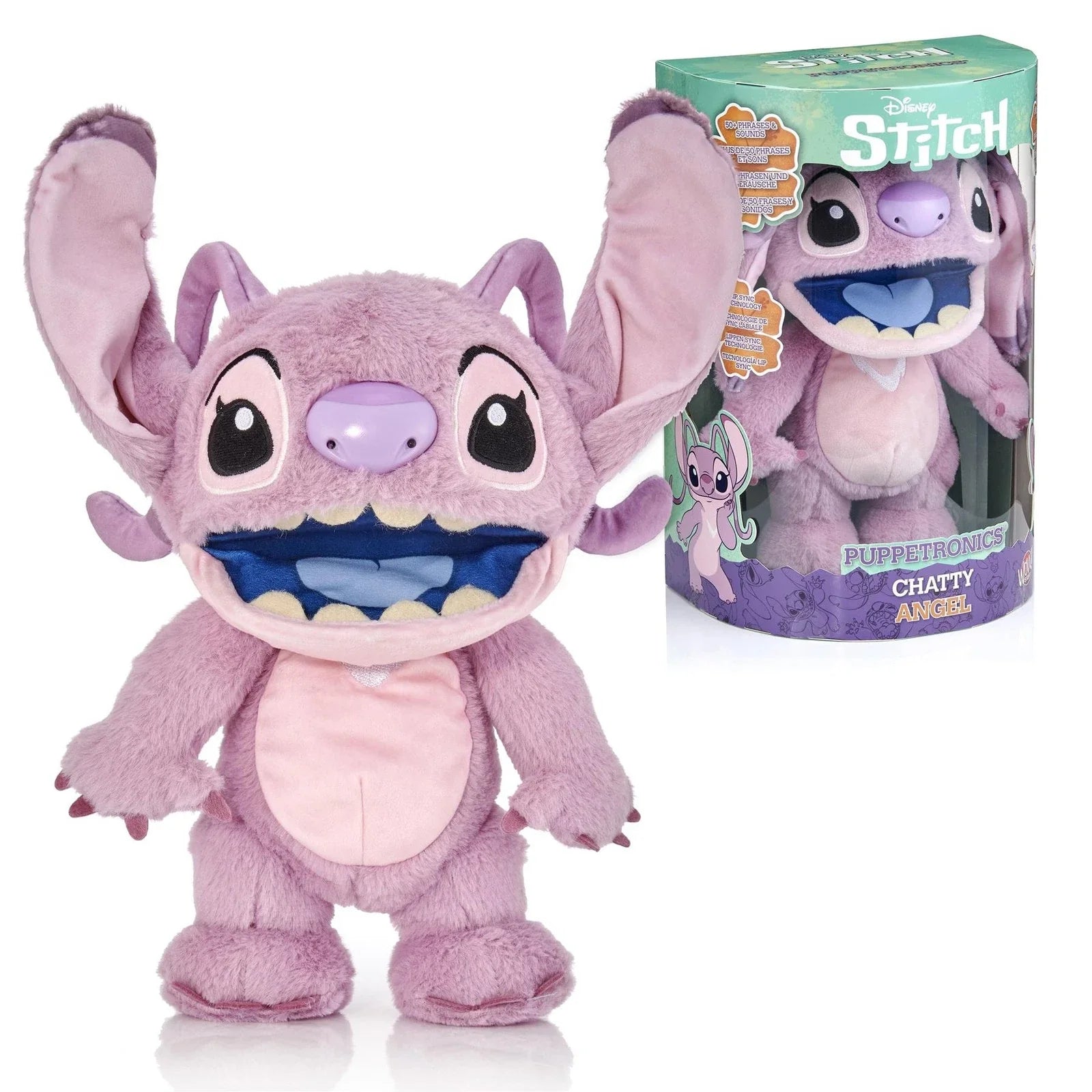 Disney Stitch Puppetronics Chatty Angel