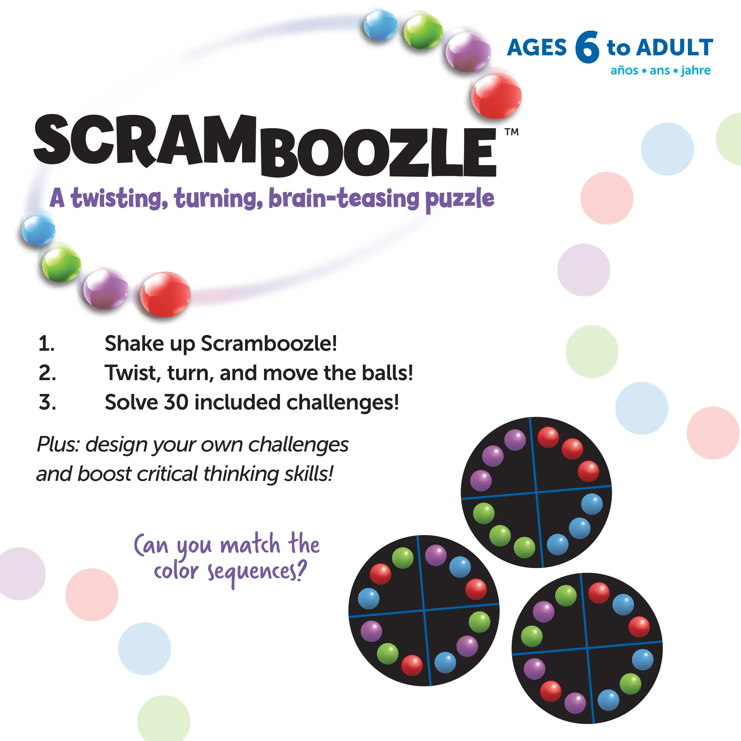 Scramboozleâ„¢ Puzzle Ball