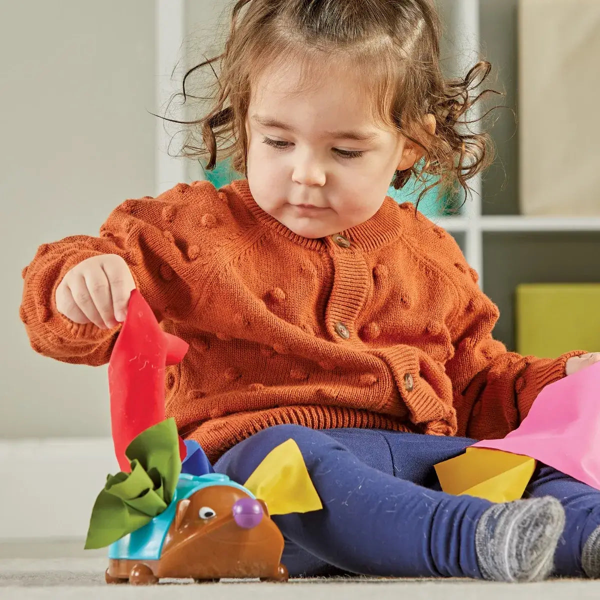 Spike The Fine Motor Hedgehog Tissue Pal