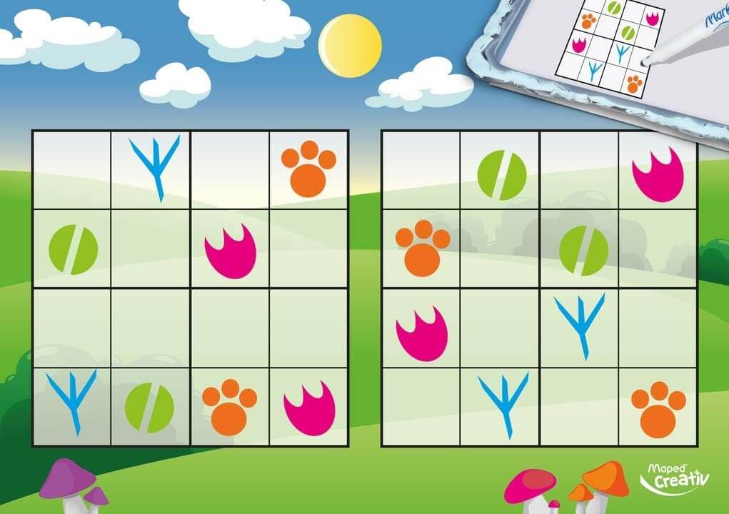 Maped Creativ Travel Board Erasable Games & Drawings