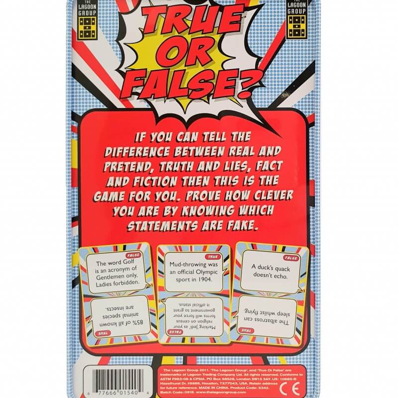 True or False Game