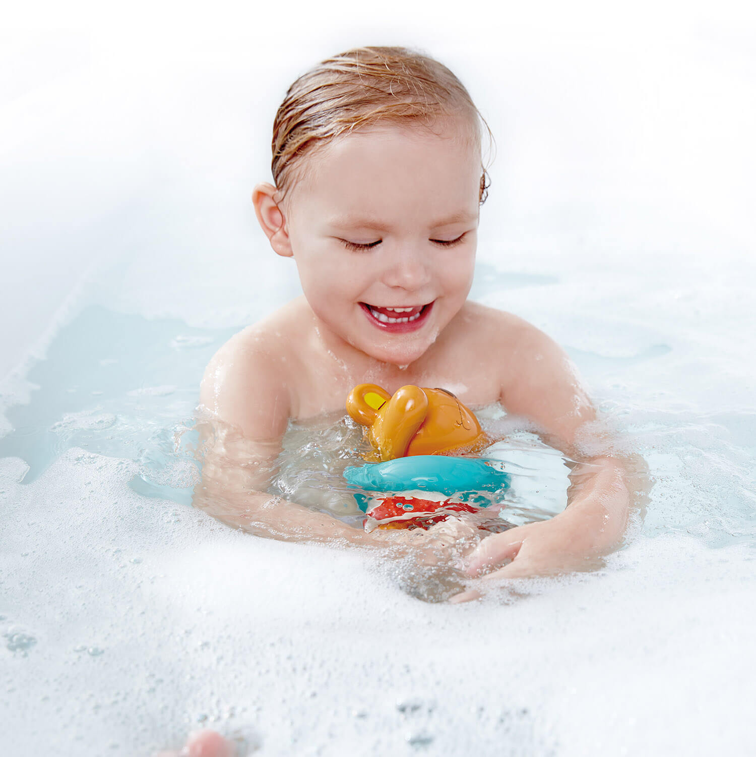 Swimmer Teddy Wind-Up Bath Toy
