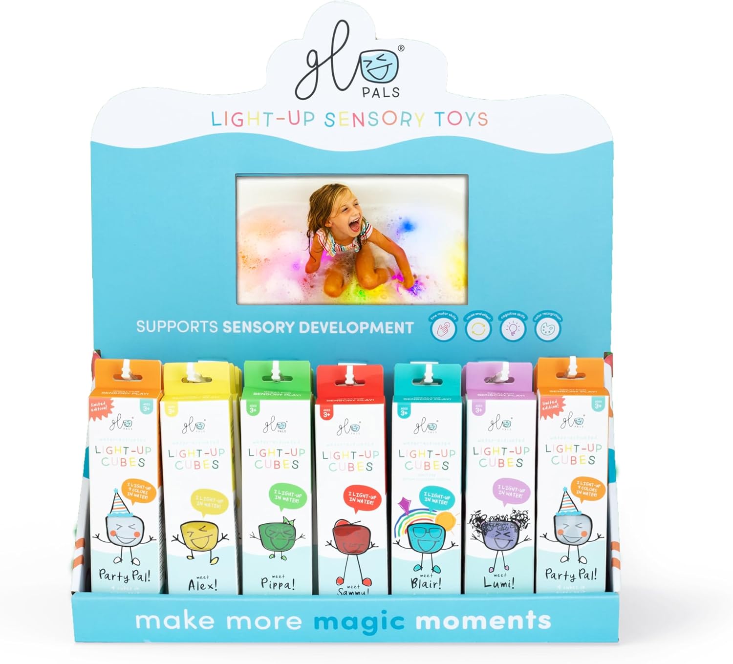 Glo Pals Pippa Light Up Cubes (4 Pieces)