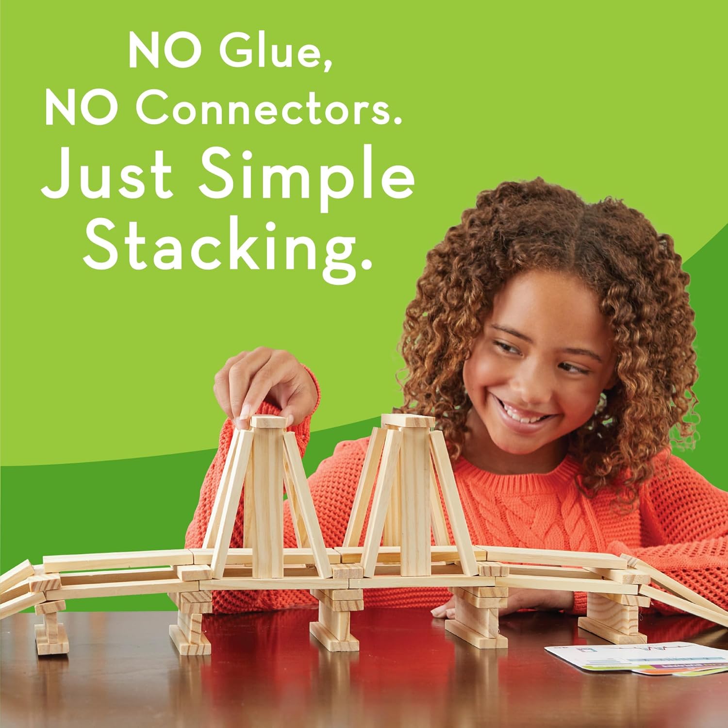 Brain Builders Deluxe Wooden Plank Set