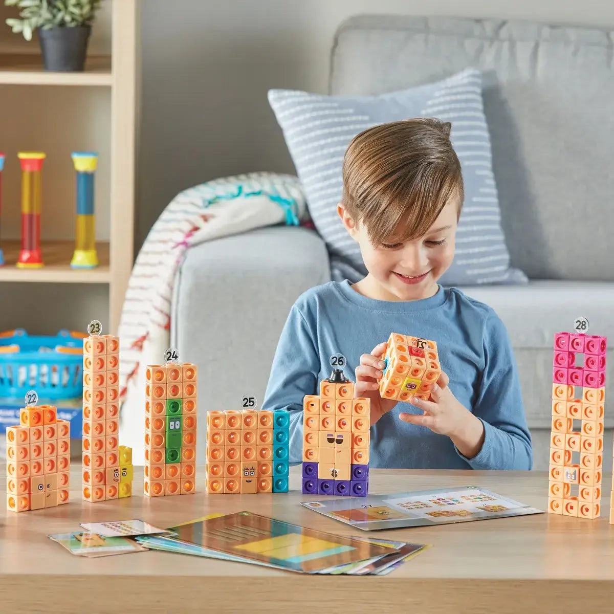 MathLink Cubes Numberblocks 21-30 Activity Set