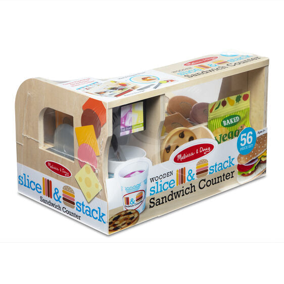 Melissa & Doug Slice & Stack Sandwich Counter