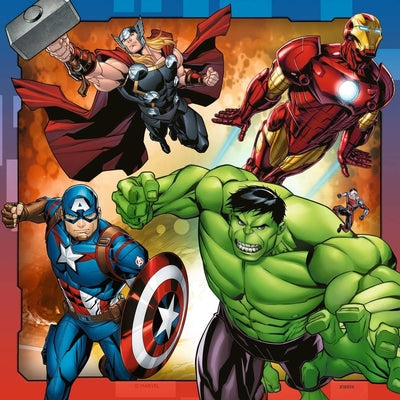 Ravensburger Marvel Avengers Assemble 3x 49 piece Jigsaw Puzzles