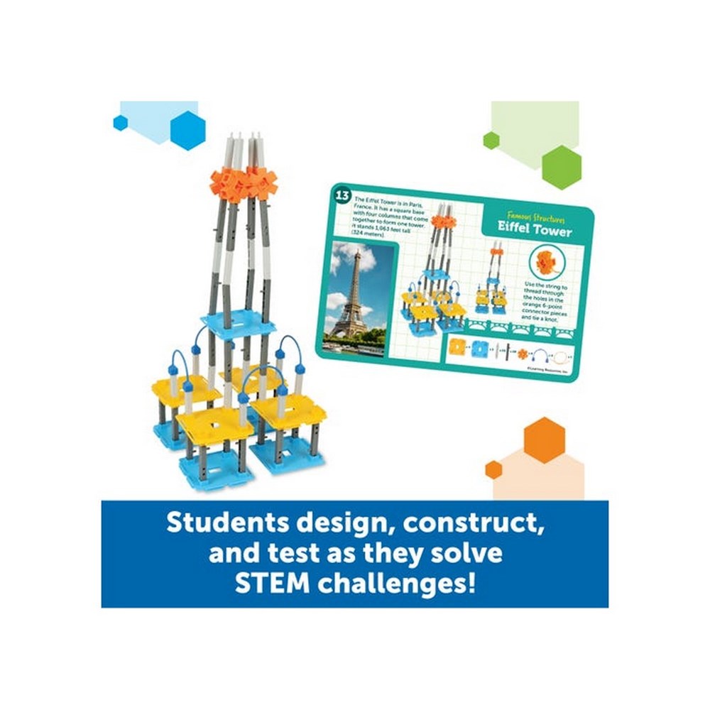 Learning Resources STEM Explorers Bridge Builders Classroom Set