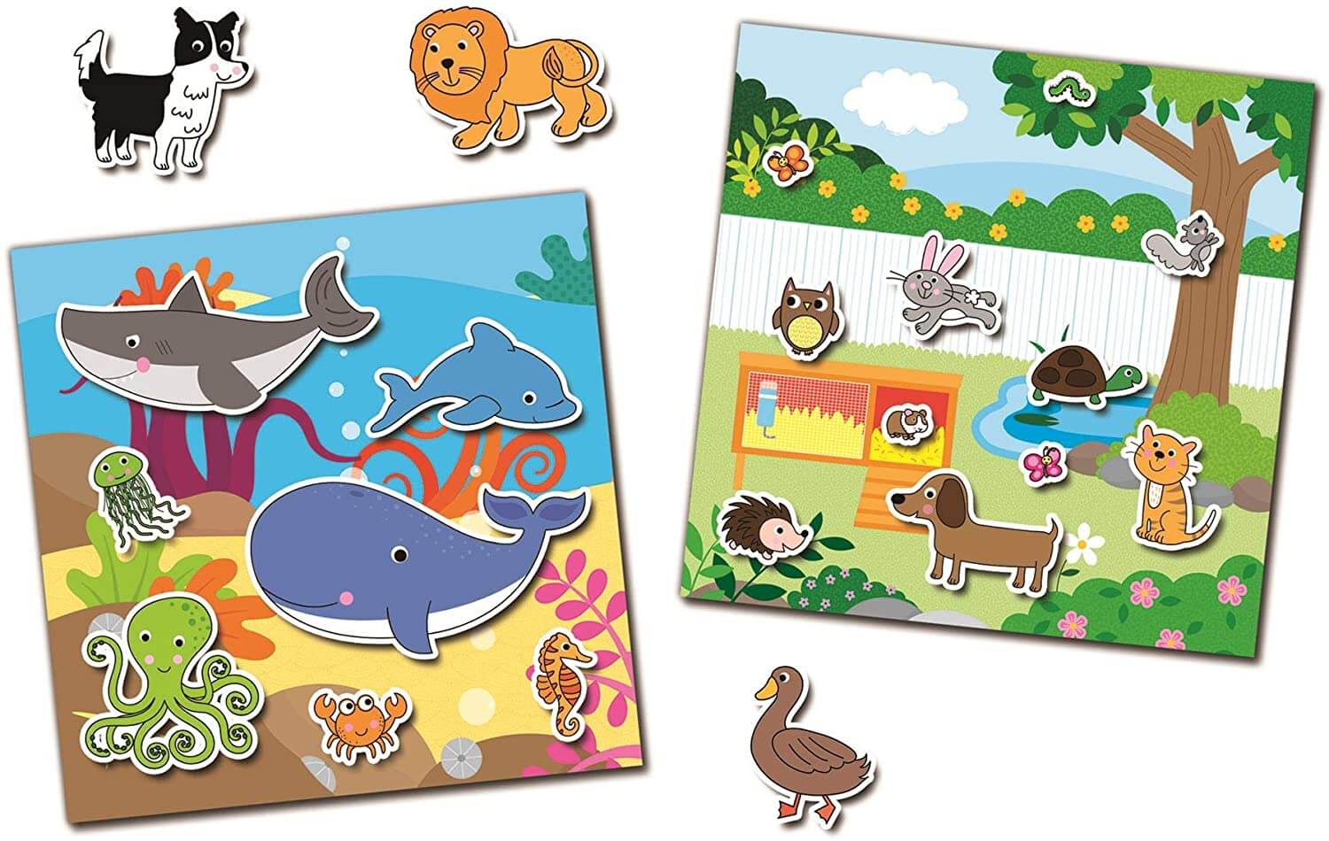 Reusable Sticker Books - Animals Galt Toys