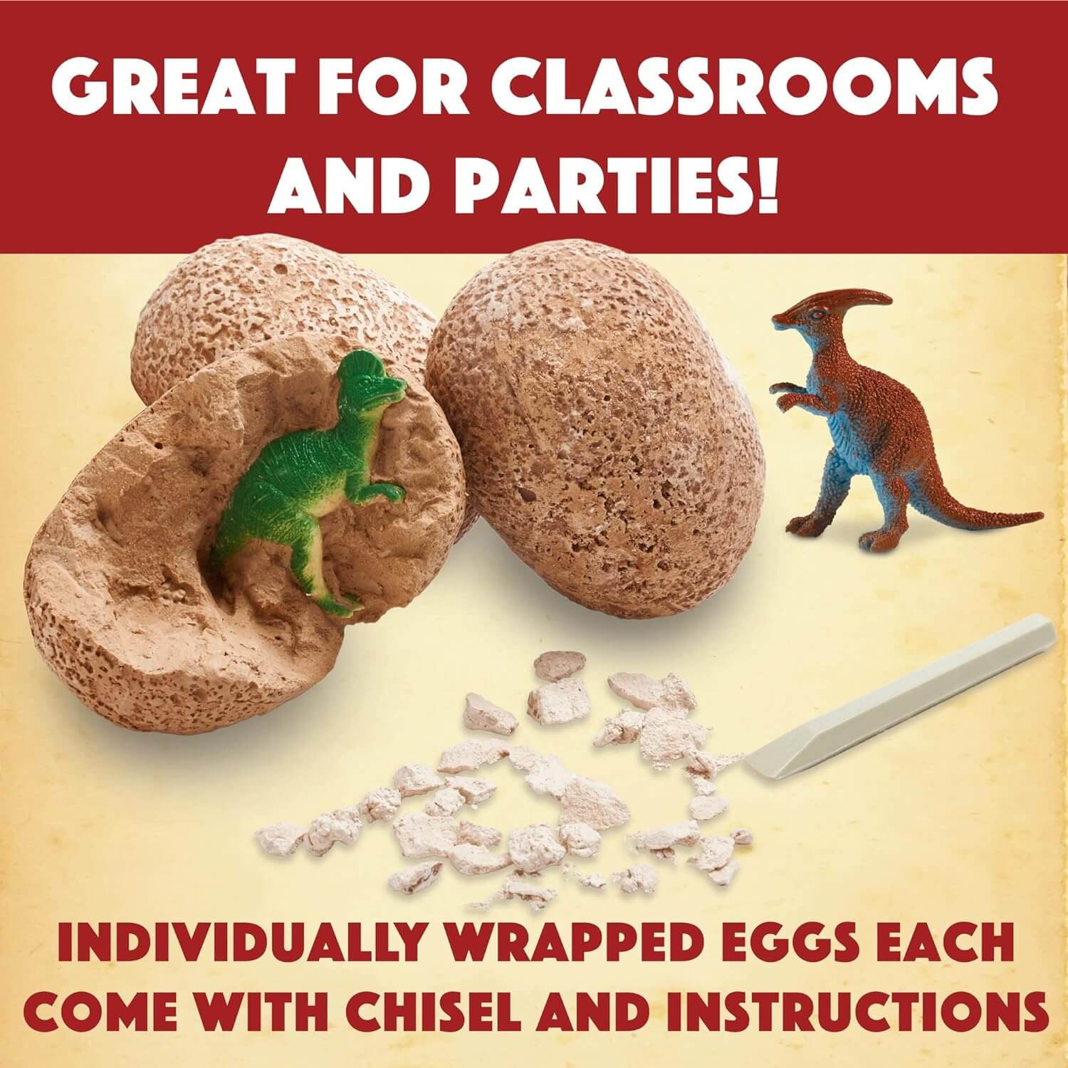 Dig It Up! Dinosaur eggs excavation kit