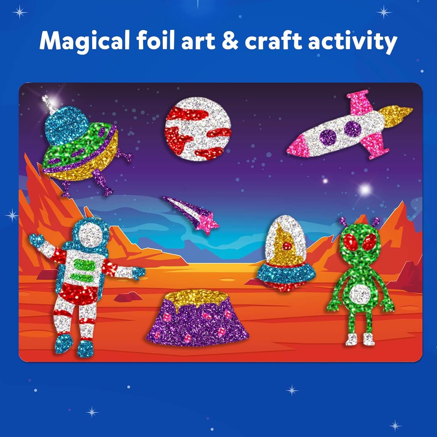 Foil Fun: Up in Space