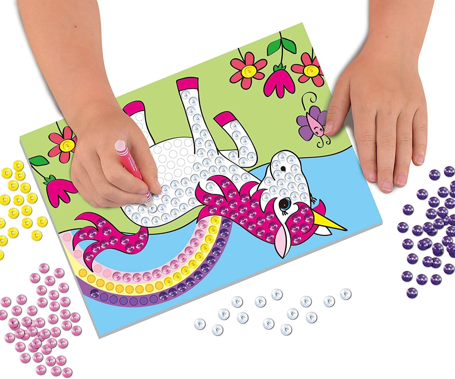 Fairies and Unicorns Sensational Sequins Activity Pack