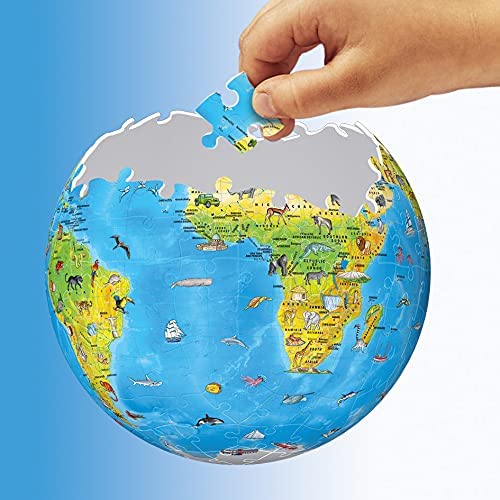 Ravensburger Children's World Globe 3D Jigsaw Puzzle