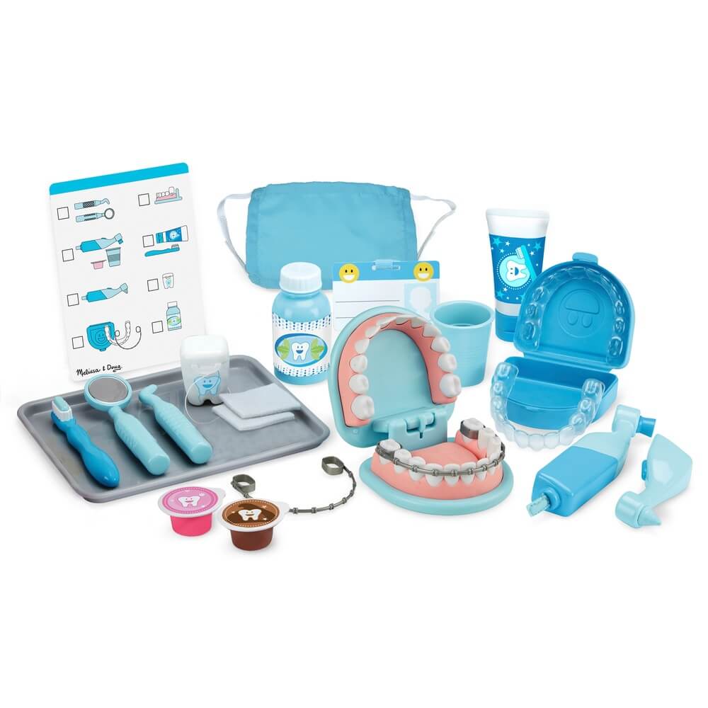 Melissa & Doug Super Smile Dentist Kit Play Set