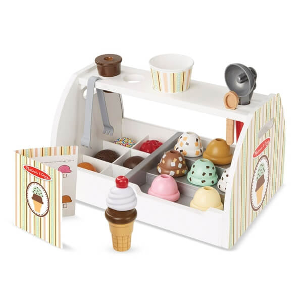 Melissa & Doug Wooden Ice Cream Counter