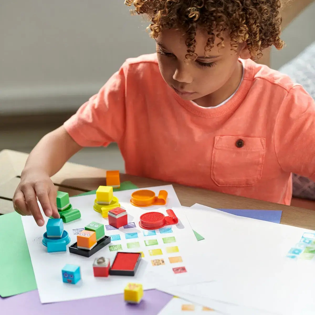 Numberblocks Stampoline Park Stamp Activity Set