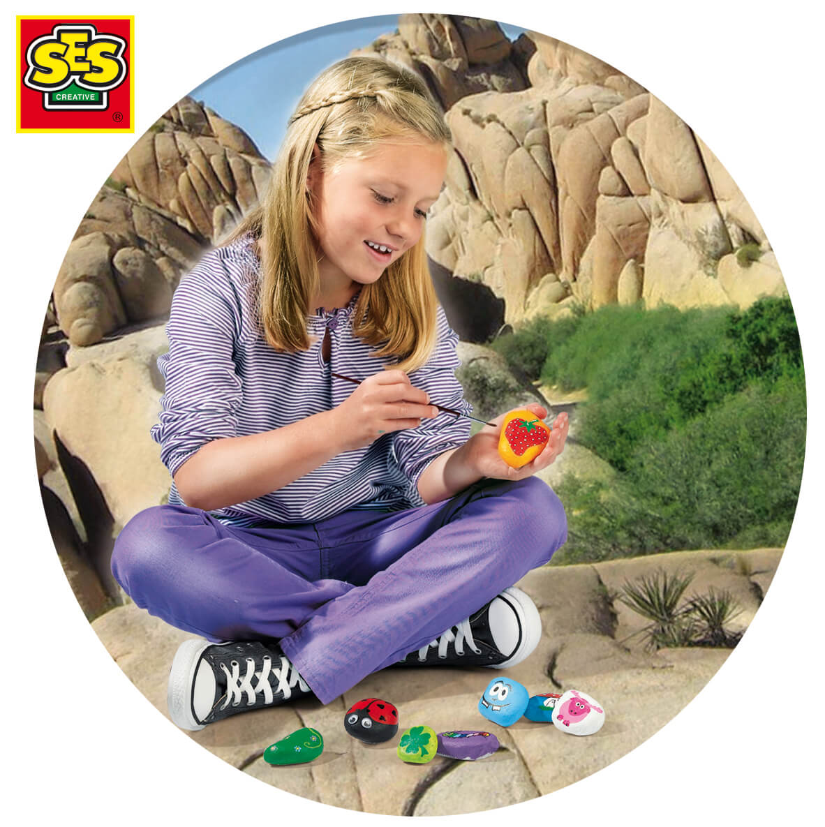 Painting Stones Eco Activity Set