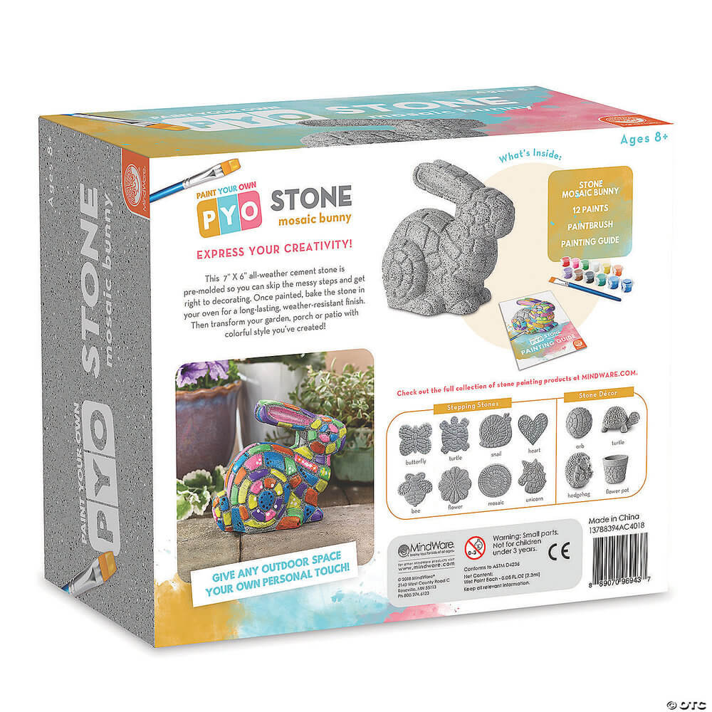 Paint Your Own Stone Bunny