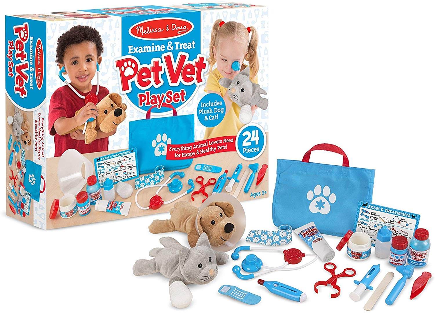 Examine & Treat Pet Vet Play Set Melissa and Doug