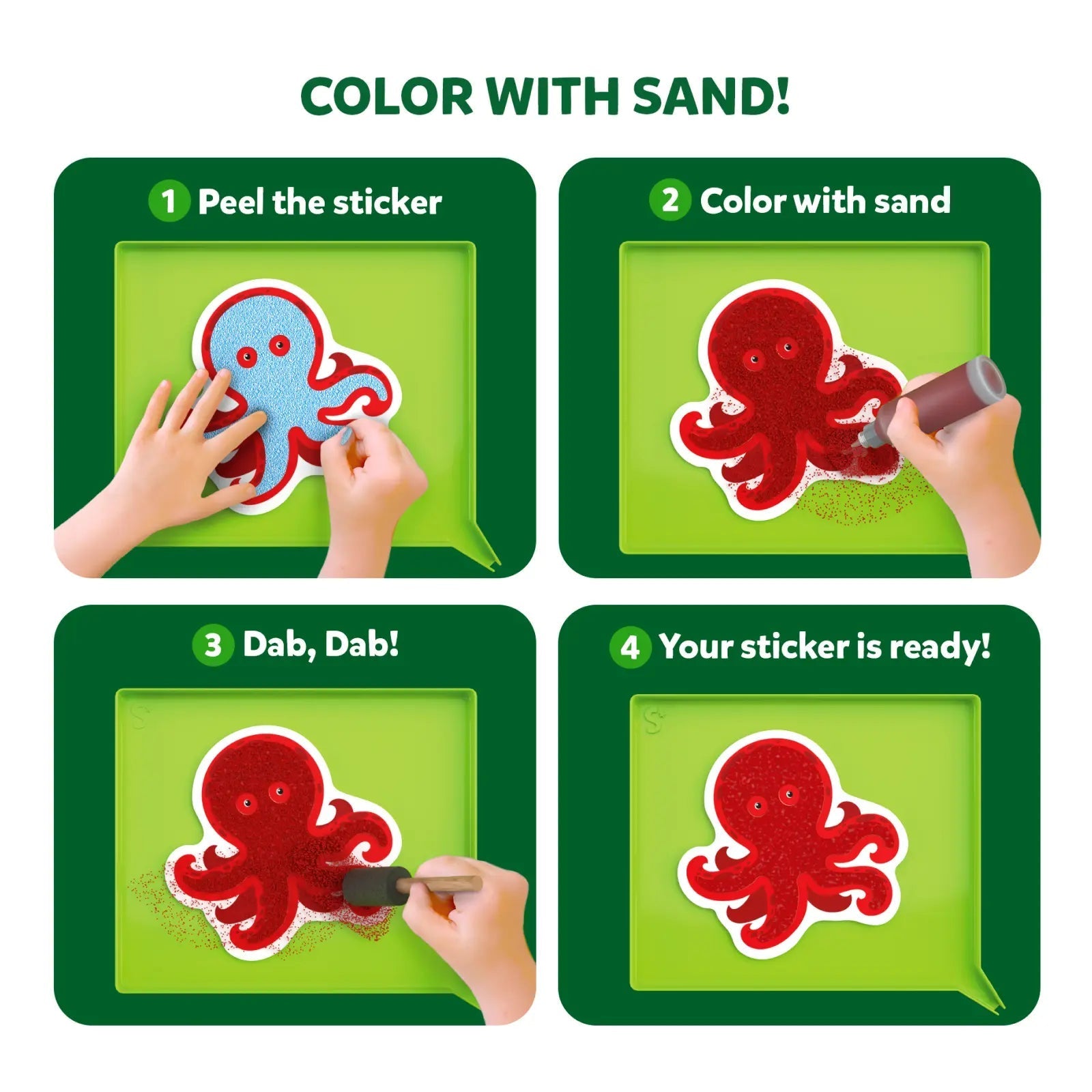 Sand-Tastic Art Amazing Animals