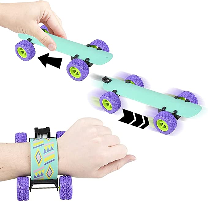 Skateboard Snap Bracelet