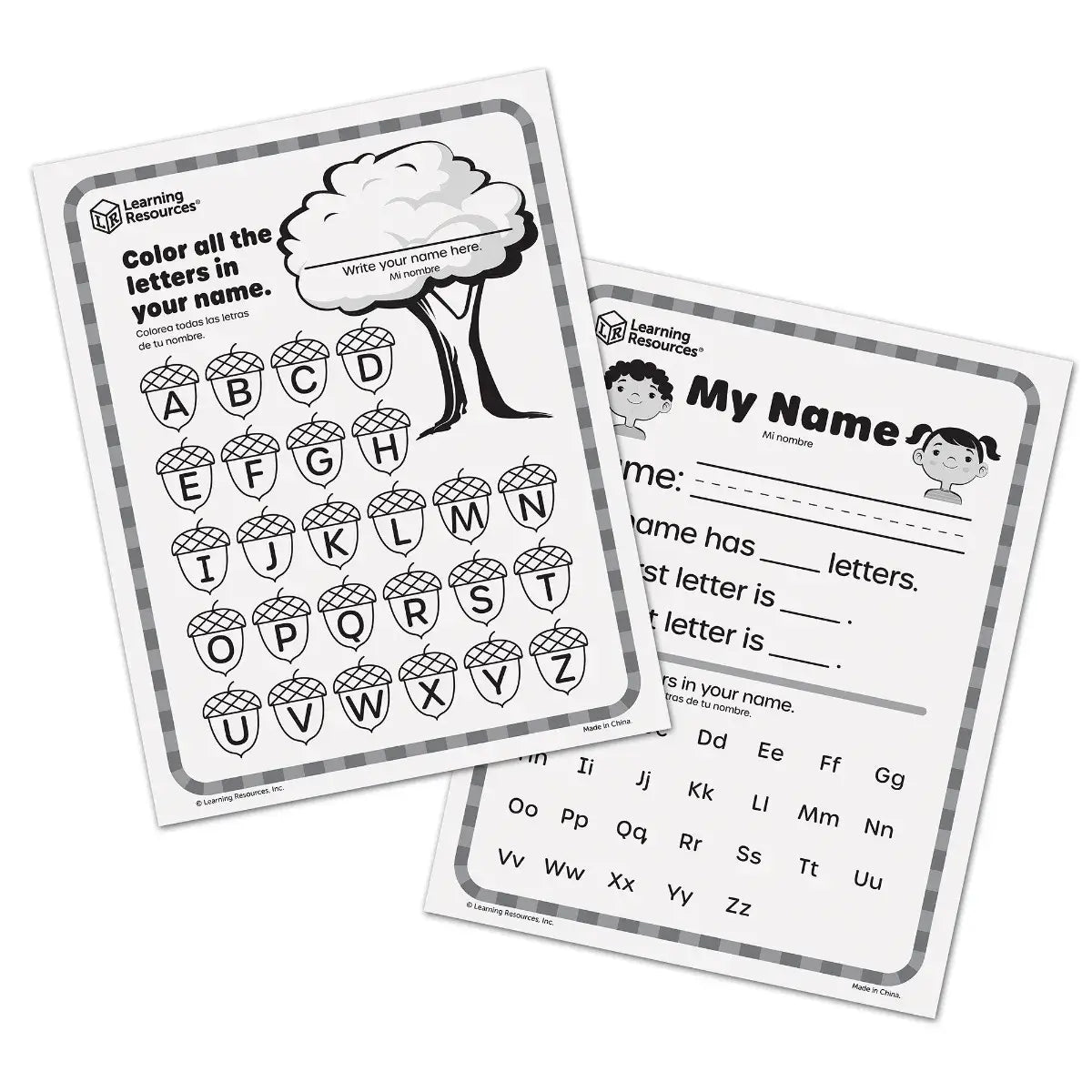 Skill Builders! Alphabet & Letter Sounds Activity Set