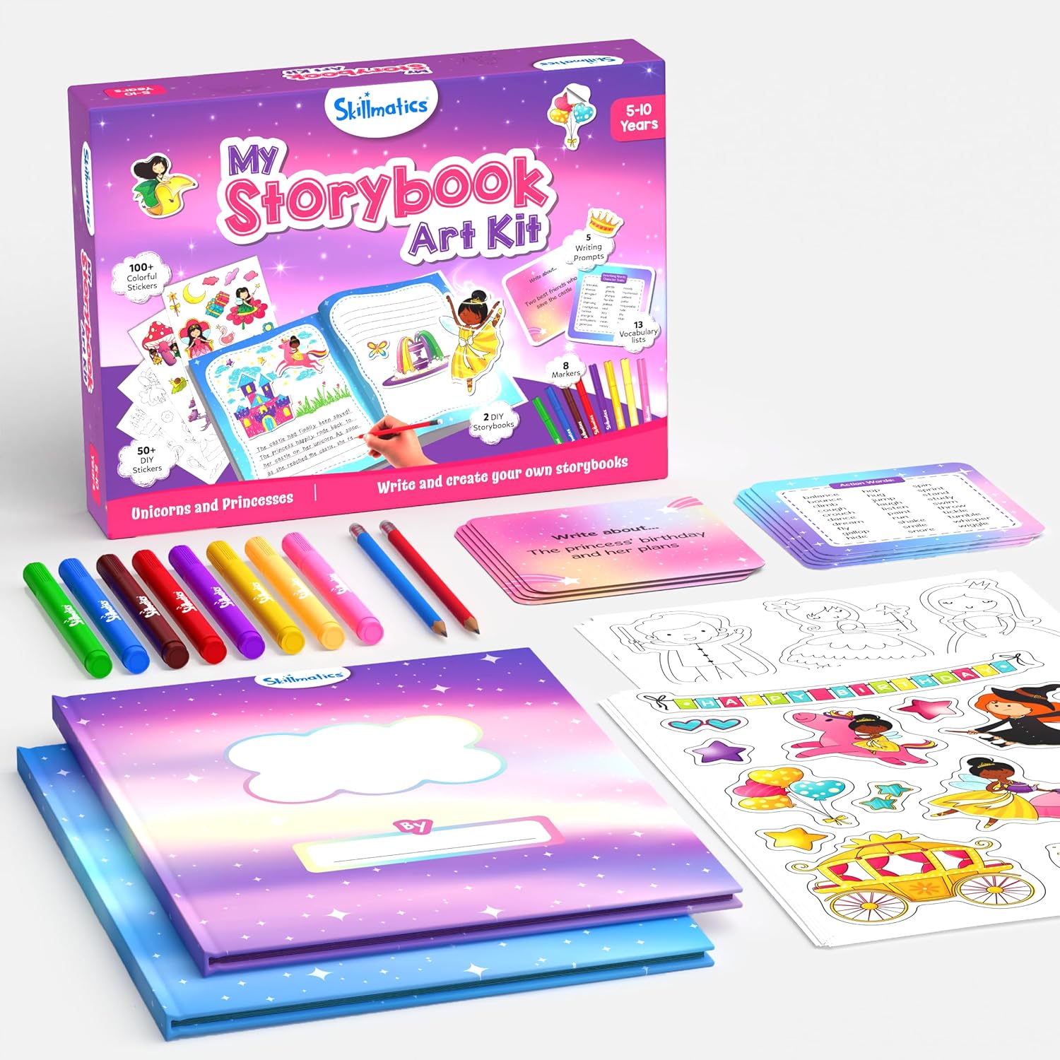 My Storybook Art Kit - Unicorns & Princesses